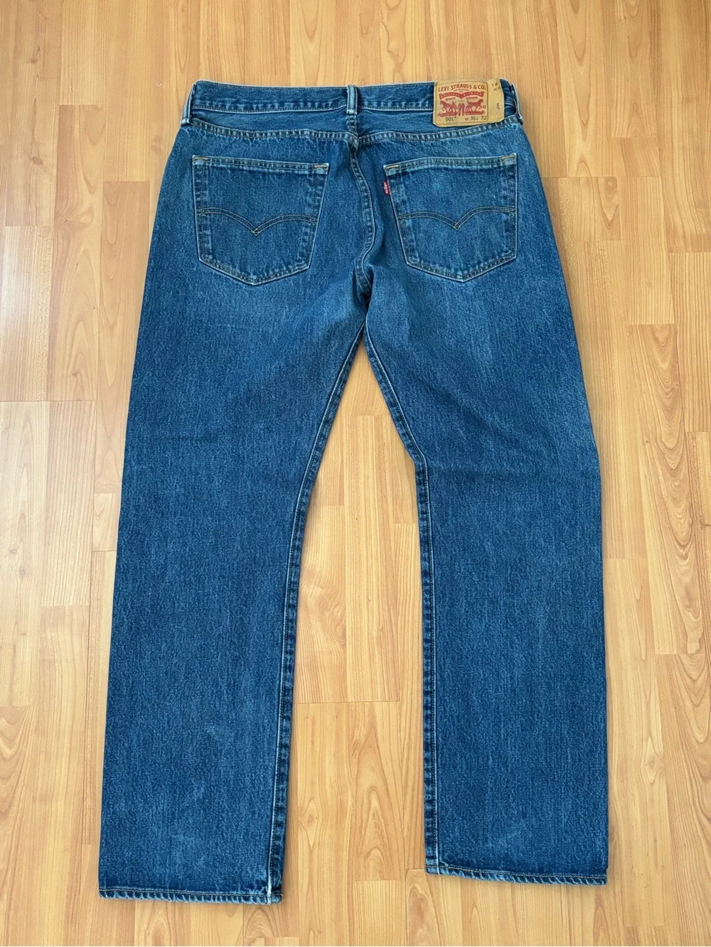 Levi's Men's Indigo Straight Jeans